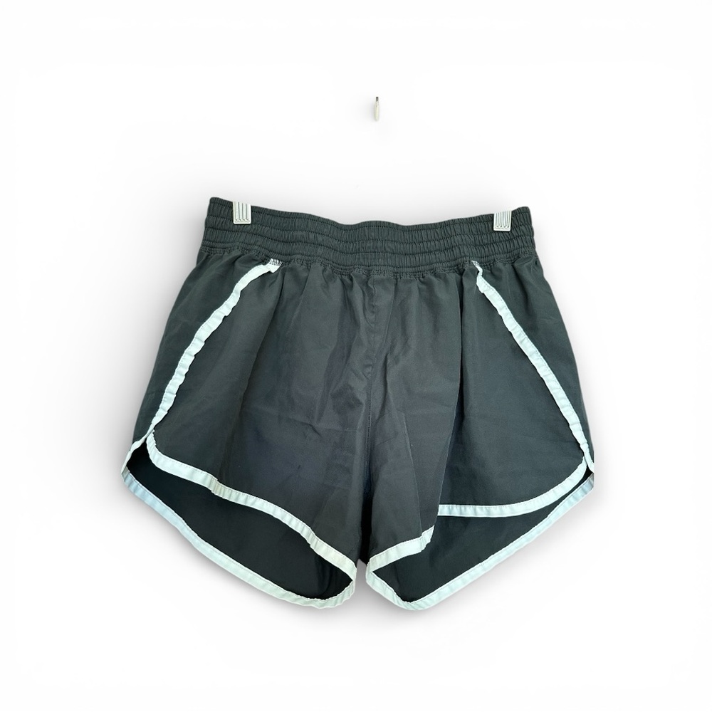 Champion Black Athletic Shorts Gray White Size M
